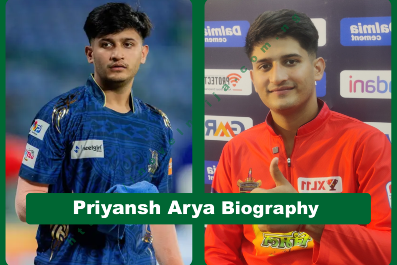 Priyansh Arya Biography: Age, IPL Career & Net Worth